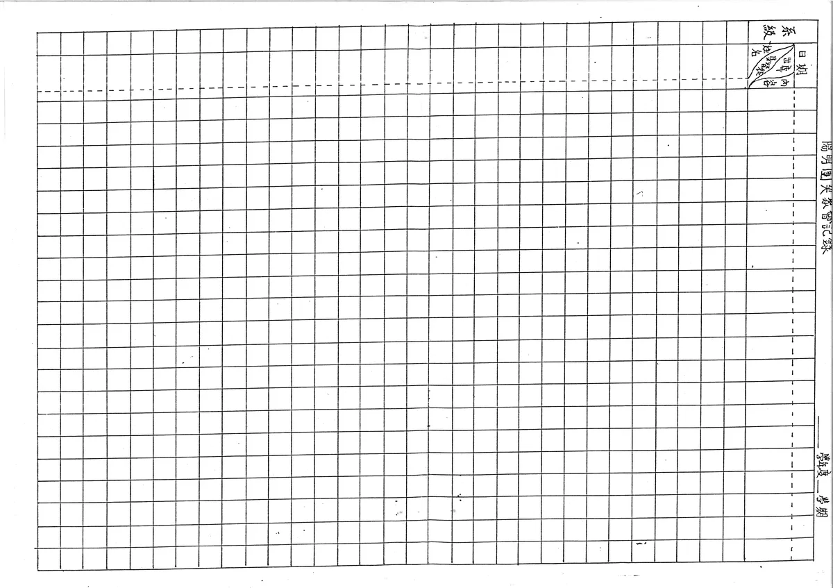 陽明團契聚會記錄